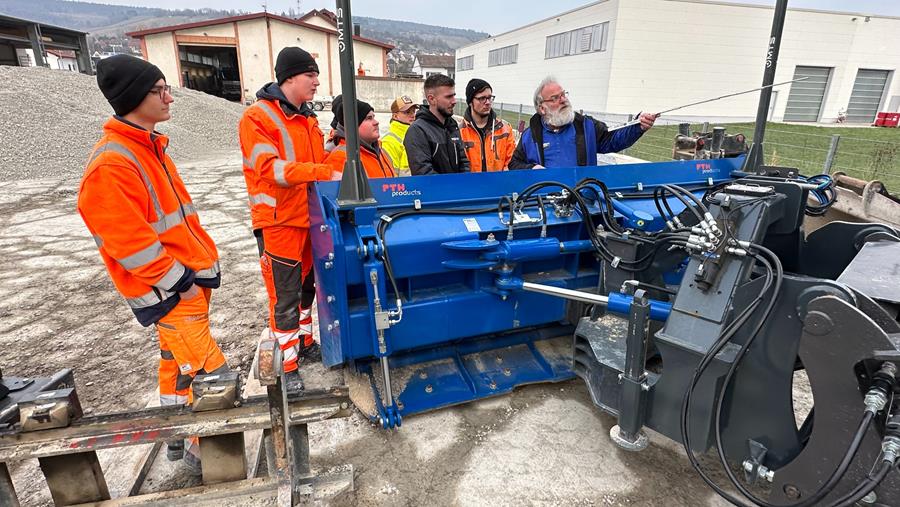 Une machine Volvo unique pour les étudiants